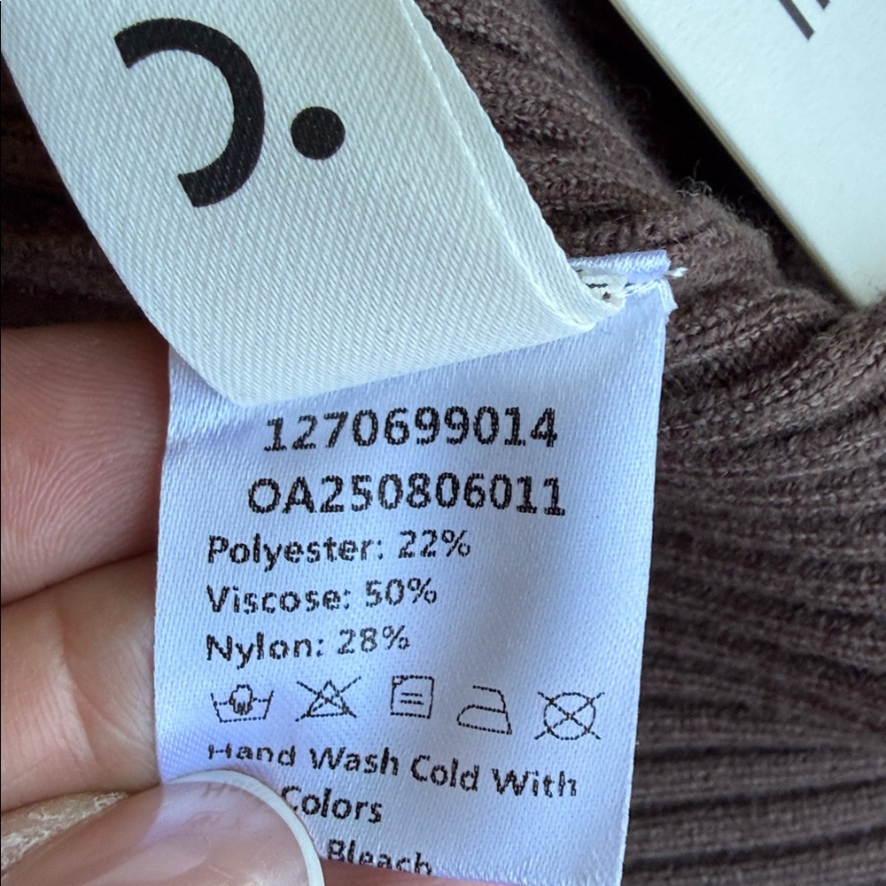 Commense Chocolate Brown Women's Cardigan - Picture 8 of 9
